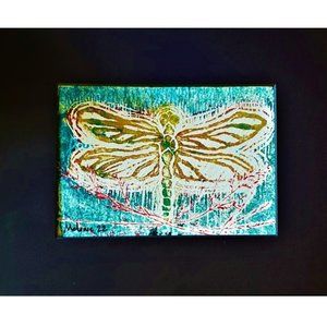 Dragonfly Monoprint